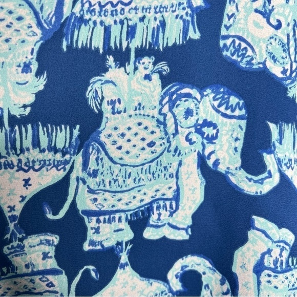 Lilly Pulitzer Florin Reversible Tank Joy Ride Deep Indigo Size XXS NEW - Picture 8 of 13